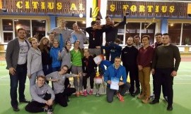 2017 m. Lietuvos studentų žiemos lengvosios atletikos čempionė LSU komanda