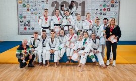 Lietuvos studentų dziudo čempionate LSU komandų pergalės