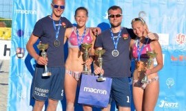 Lietuvos studentų paplūdimio tinklinio čempionate triumfavo Vilniaus universitetas