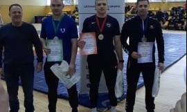 Lietuvos studentų graikų romėnų imtynių čempionate nugalėjo LSU komanda