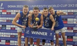 VDU komanda tapo FISU pasaulio universitetų 3x3 krepšinio čempione