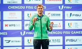 Pasaulio universitetų žaidynėse – Andriaus Šidlausko bronzos medalis