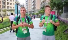 Danas Rap&scaron;ys ir Andrius &Scaron;idlauskas &ndash; Universiados finale