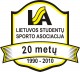 Apdovanoti geriausieji 2010 m. studentai sportininkai
