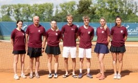 VU komanda apgynė nugalėtojų taurę studentų teniso čempionate