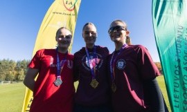 VU apgynė Lietuvos studentų kroso čempionų vardą