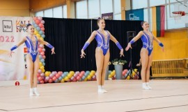 LSU merginos nugalėjo Lietuvos studentų aerobikos gimnastikos čempionate 